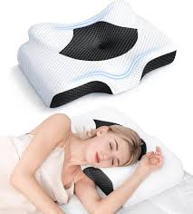 SleepEase™ Odorless Orthopedic Pillow – Memory Foam Neck and Shoulder Pain Relief for Ergonomic Comfort